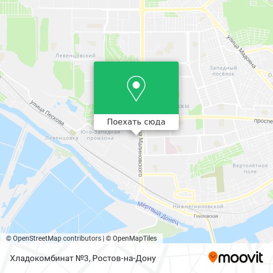 Карта Хладокомбинат №3