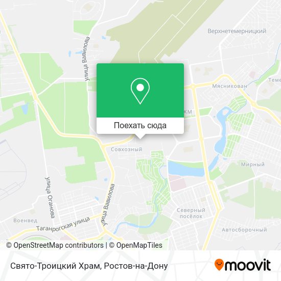 Карта Свято-Троицкий Храм