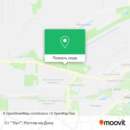 Карта Ст ""Луч""
