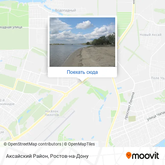 Карта Аксайский Район