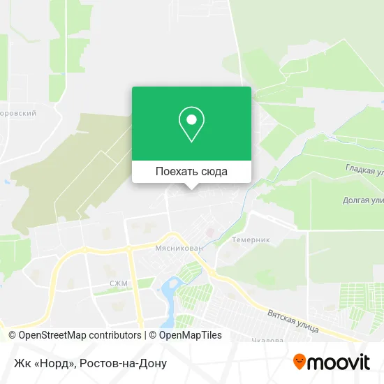 Карта Жк «Норд»