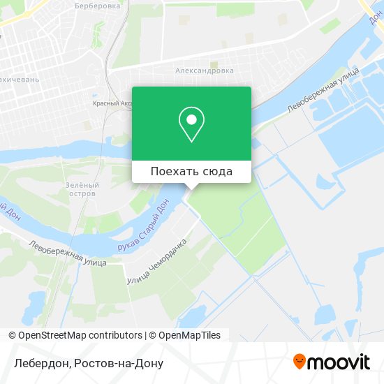 Карта Лебердон