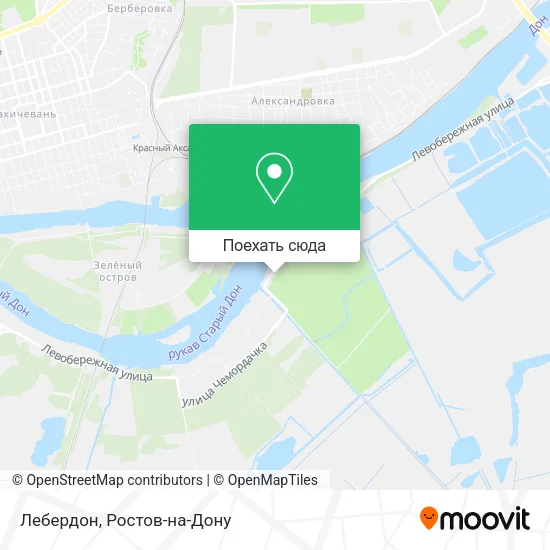 Карта Лебердон