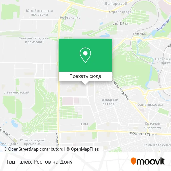 Карта Трц Талер