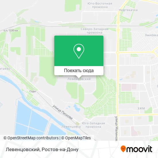 Карта Левенцовский