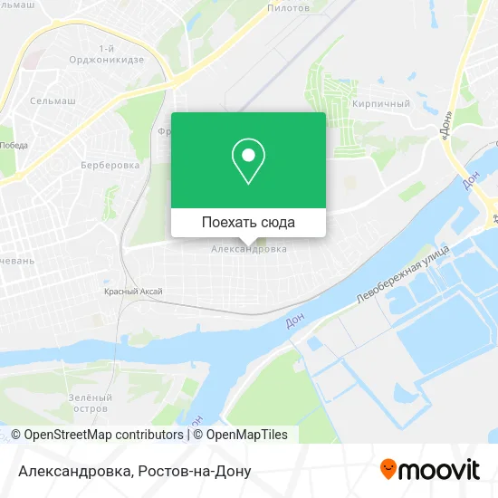 Карта Александровка