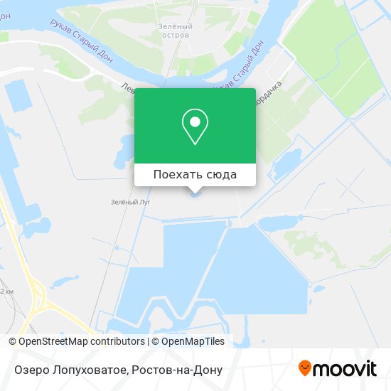 Карта Озеро Лопуховатое