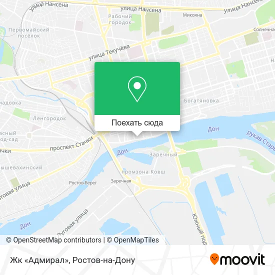 Карта Жк «Адмирал»