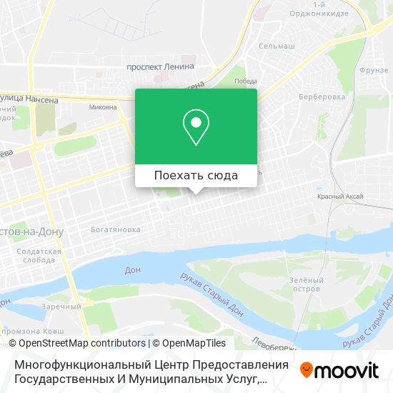 Карта Многофункциональный Центр Предоставления Государственных И Муниципальных Услуг