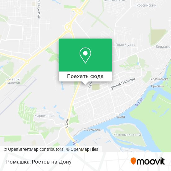 Карта Ромашка