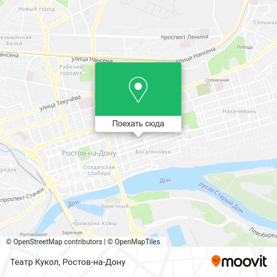 Карта Театр Кукол