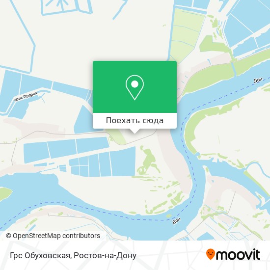 Карта Грс Обуховская