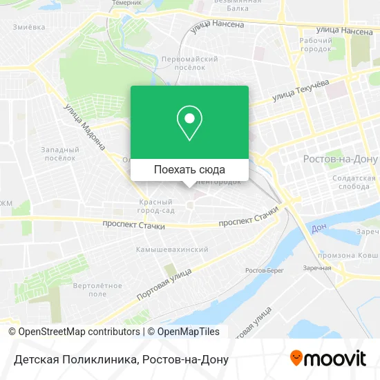 Карта Детская Поликлиника