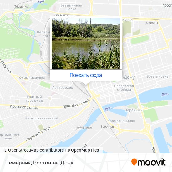 Карта Темерник