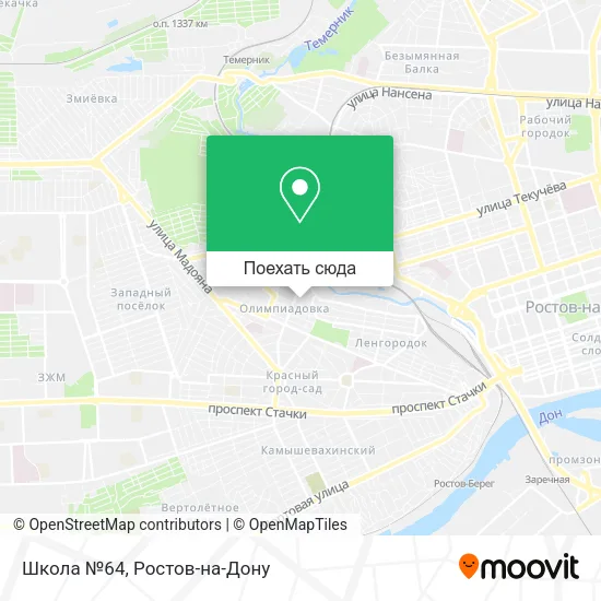 Карта Школа №64