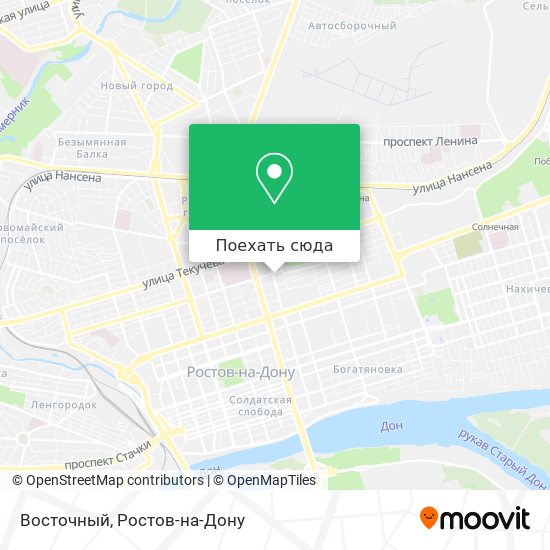 Карта Восточный