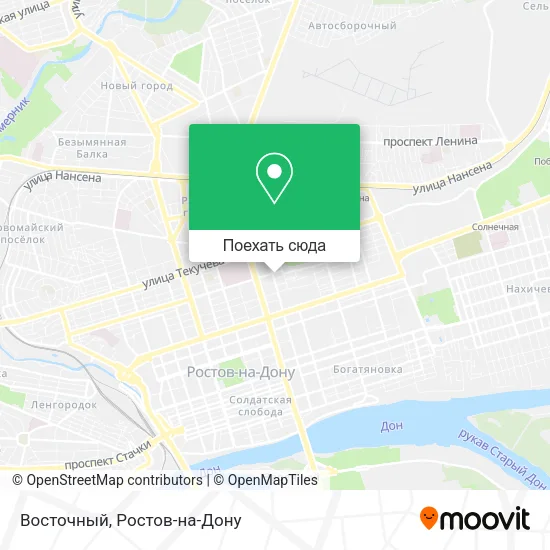 Карта Восточный