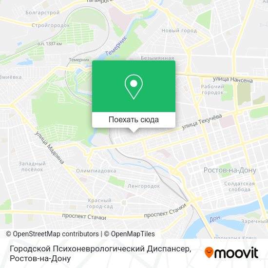 Карта Городской Психоневрологический Диспансер