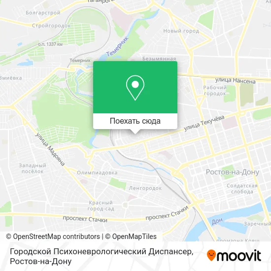 Карта Городской Психоневрологический Диспансер