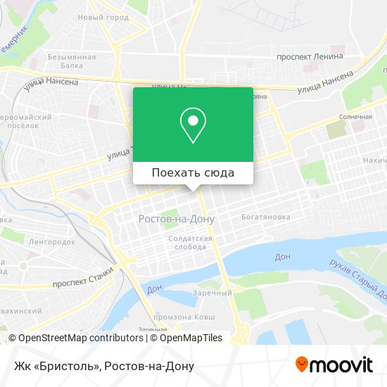 Карта Жк «Бристоль»
