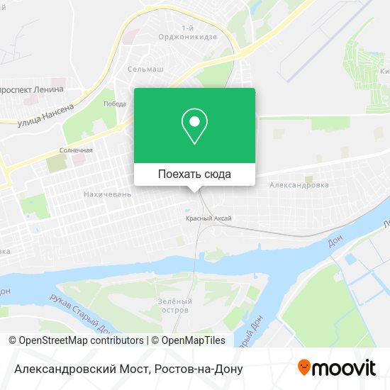 Карта Александровский Мост