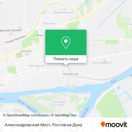 Карта Александровский Мост