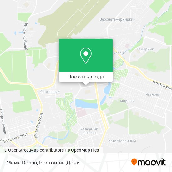 Карта Мама Donna
