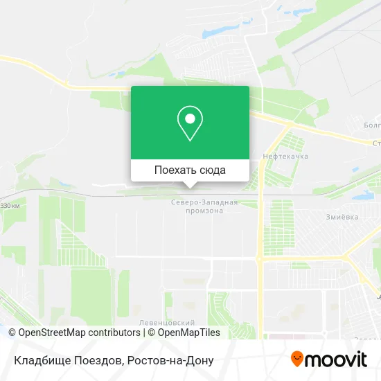 Карта Кладбище Поездов