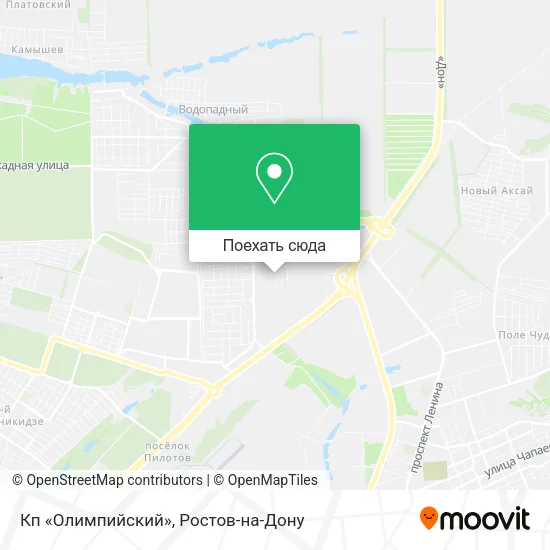 Карта Кп «Олимпийский»