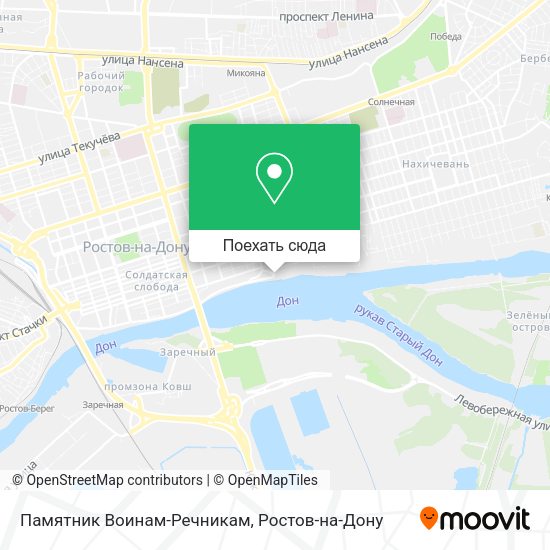 Карта Памятник Воинам-Речникам