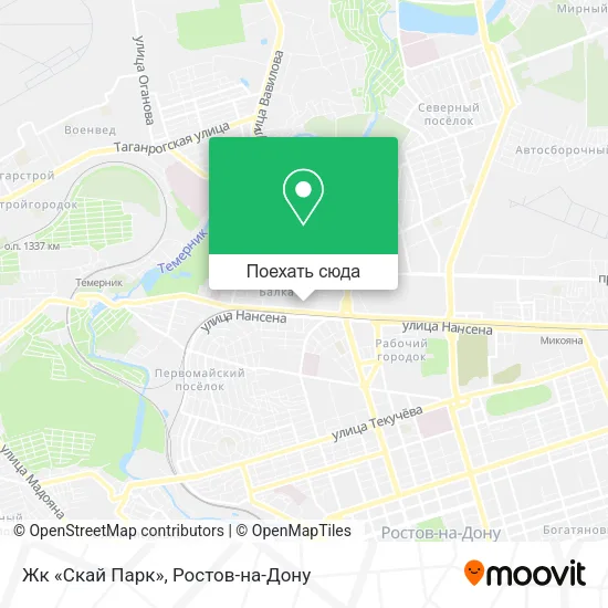 Карта Жк «Скай Парк»