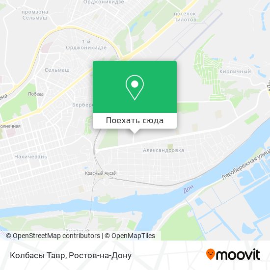 Карта Колбасы Тавр