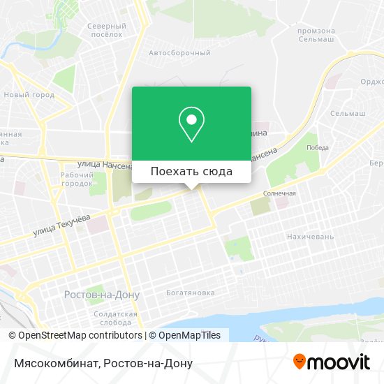 Карта Мясокомбинат