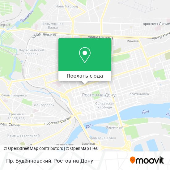Карта Пр. Будённовский