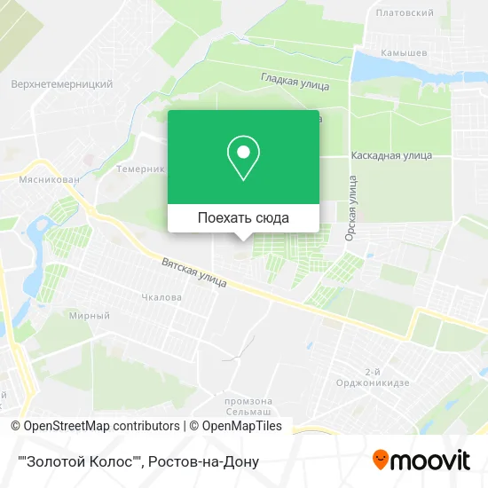 Карта ""Золотой Колос""