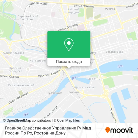 Карта Главное Следственное Управление Гу Мвд России По Ро