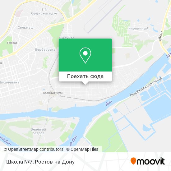 Карта Школа №7