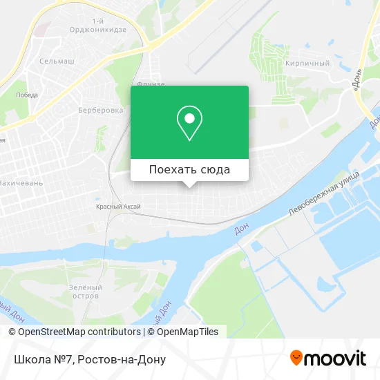 Карта Школа №7