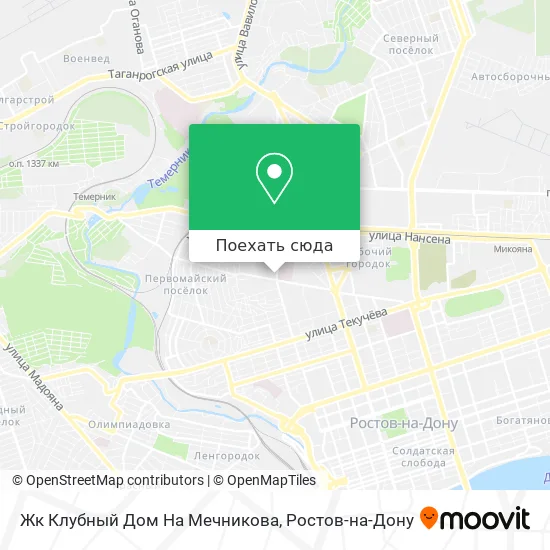 Карта Жк Клубный Дом На Мечникова