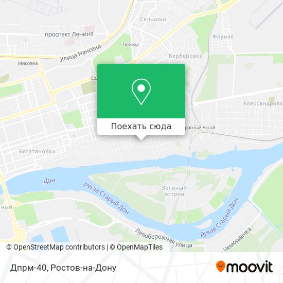 Карта Дпрм-40