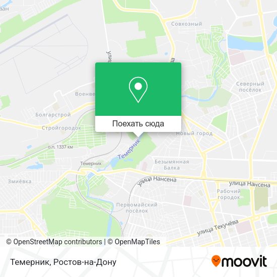 Карта Темерник