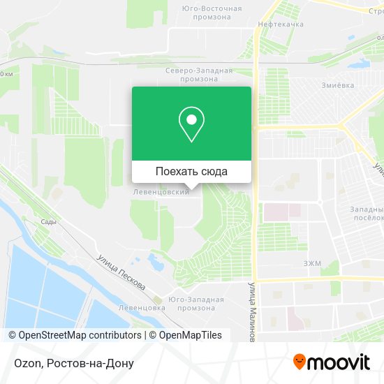 Карта Ozon