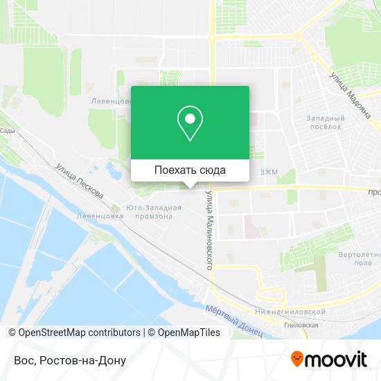 Карта Вос