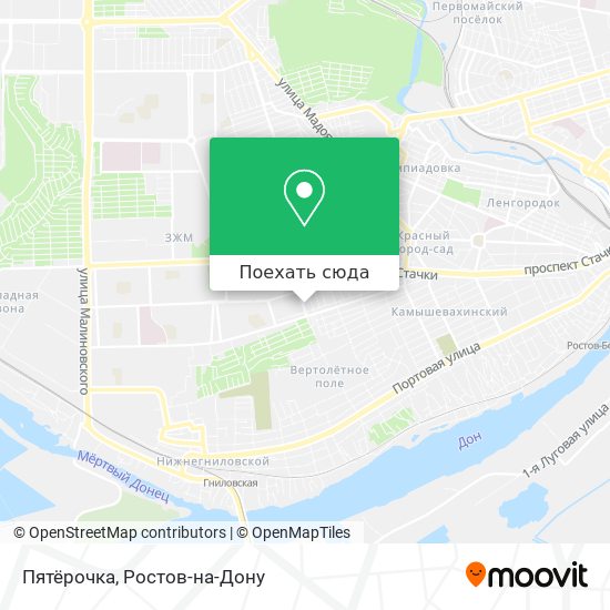 Карта Пятёрочка