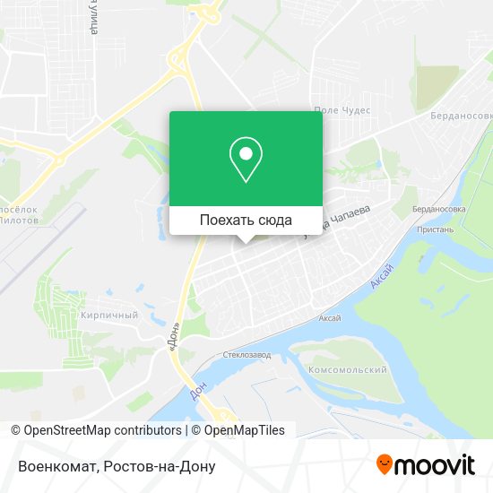 Карта Военкомат