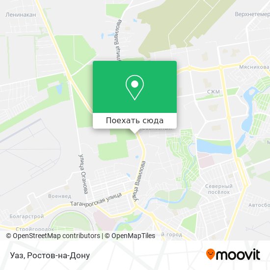 Карта Уаз