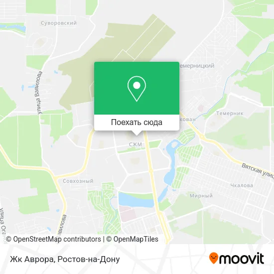 Карта Жк Аврора