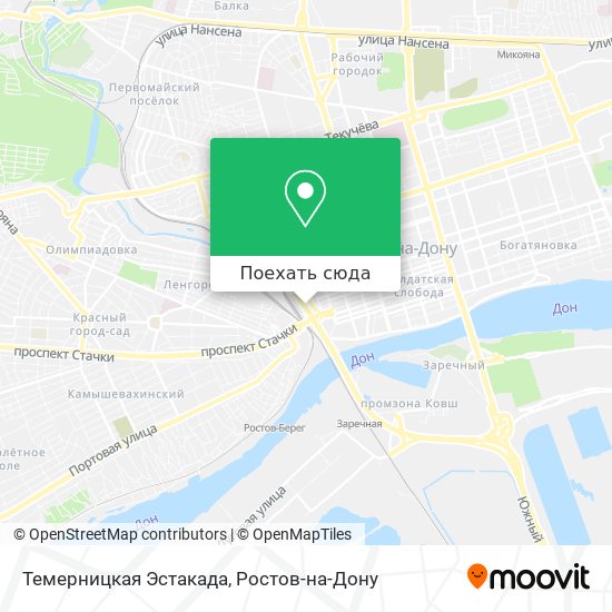 Карта Темерницкая Эстакада