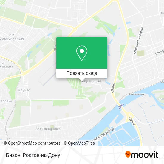 Карта Бизон