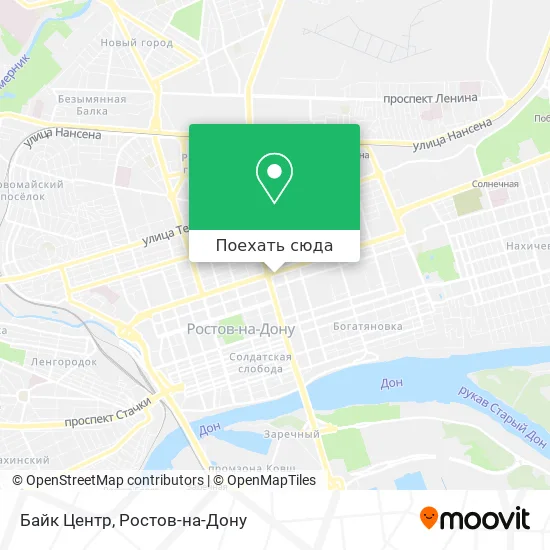 Карта Байк Центр